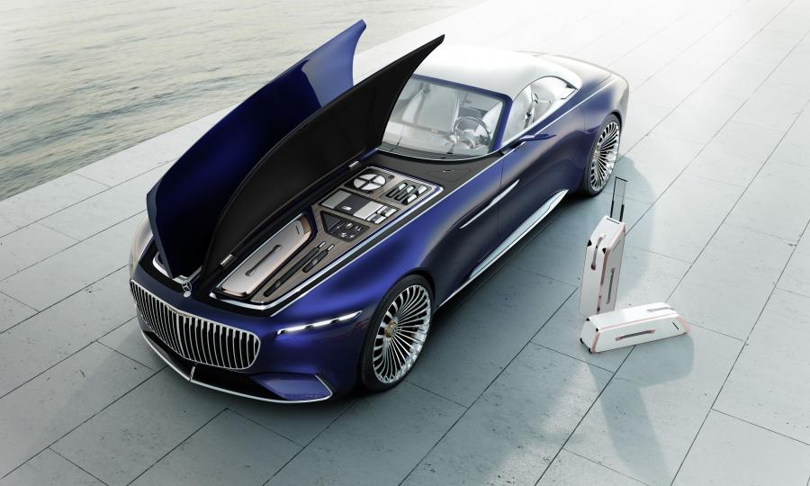 Моторный отсек Vision Mercedes-Maybach 6 Cabriolet 2017 года  (фото 16 из 40)
